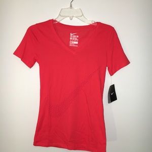 Orange Nike Running Tee